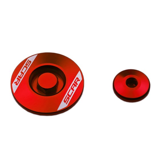 CRF 250 R (2010 - 2018) engine plug (red) | SCAR