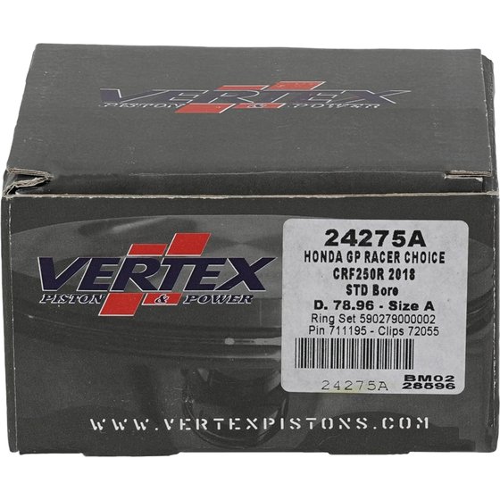 CRF 250 R (2018 - 2019) forged gp racer's choice piston kit | Vertex