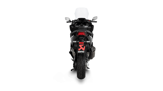 X ADV 750 (2017 - 2022) slip-on line muffler with titanium carbon end cap | AKRAPOVIC