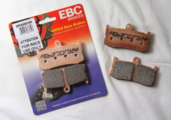 XL 125 V VARADERO (2001 - 2016) gpfax sintered road brake pads | EBC