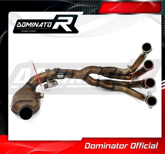 CBR 600 RR (2007 - 2016) exhaust cat eliminator decat | Dominator