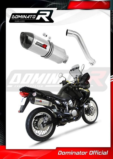 XL 650 V TRANSALP (2001 - 2007) exhaust silencer hp1 | Dominator