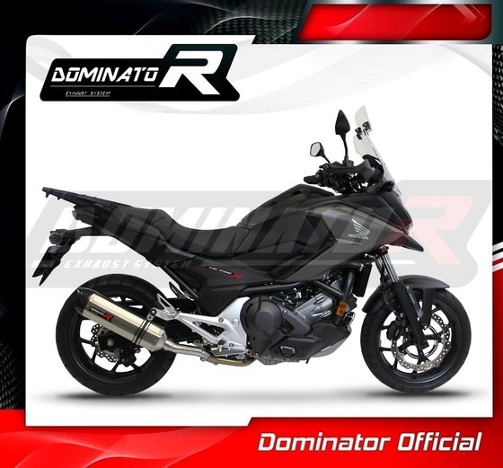 NC 750 S (2012 - 2020) exhaust silencer hp1 | Dominator