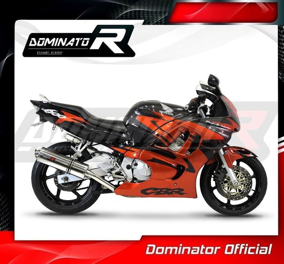 CBR 600 F (1970 - 2022) exhaust silencer ov | Dominator