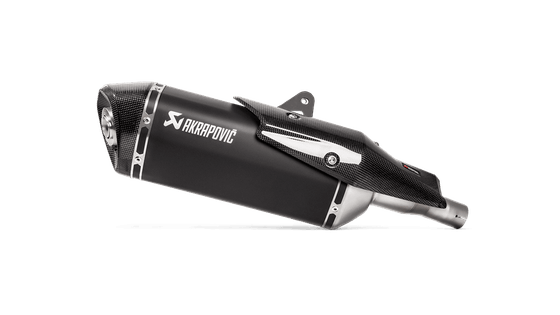 X ADV 750 (2017 - 2022) slip-on line muffler with titanium carbon end cap | AKRAPOVIC