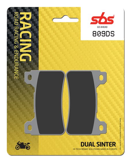 VFR 800 F (1998 - 2020) kh390 racing dual sinter brake pads | SBS