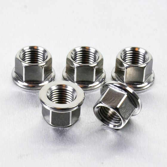 CB 600 F HORNET (1998 - 2013) stainless steel sprocket nut 12x1.25 5-pack | PRO BOLT