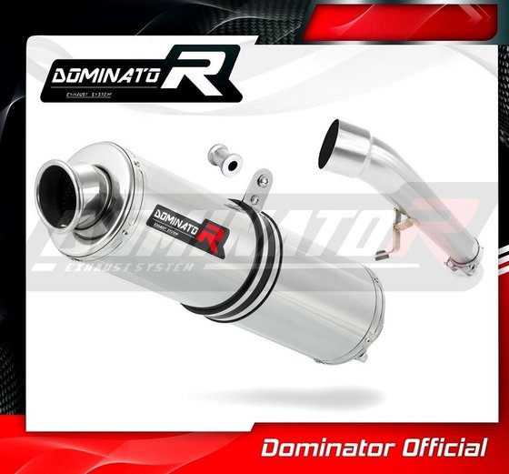 CBR 600 F (1999 - 2000) exhaust silencer round | Dominator