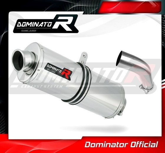 VFR 800 F (2014 - 2019) exhaust silencer oval | Dominator