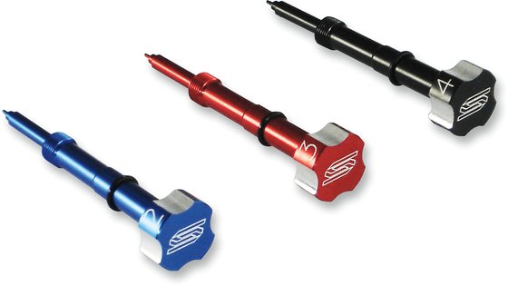 CRF 450 X (2005 - 2012) fuel mixture screw (blue) | SCAR