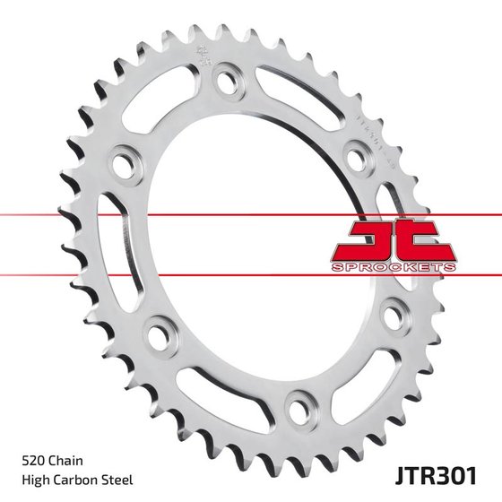 CRF 250 L (2013 - 2021) rear sprocket 40 tooth 520 pitch si | JT Sprockets