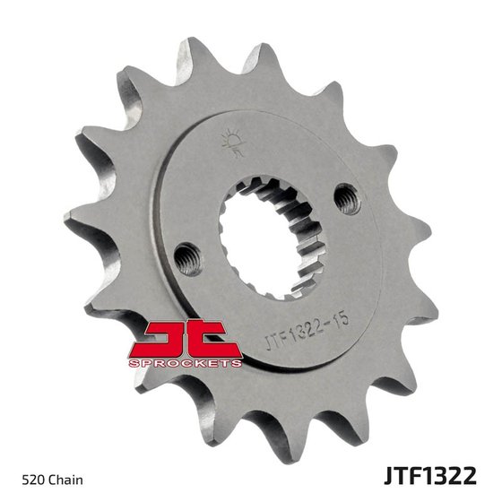 XR 400 R (1996 - 2004) front sprocket 15tooth pitch 520 jtf132215 | JT Sprockets