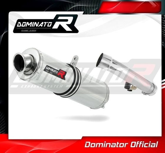 CBR 600 F (1970 - 2022) exhaust silencer st | Dominator