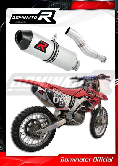 CRF 250 R (2004 - 2005) exhaust silencer mx2 | Dominator