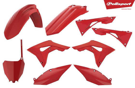 CRF 450 RX (2017 - 2020) red mx body kit for crf250 and crf450 | POLISPORT