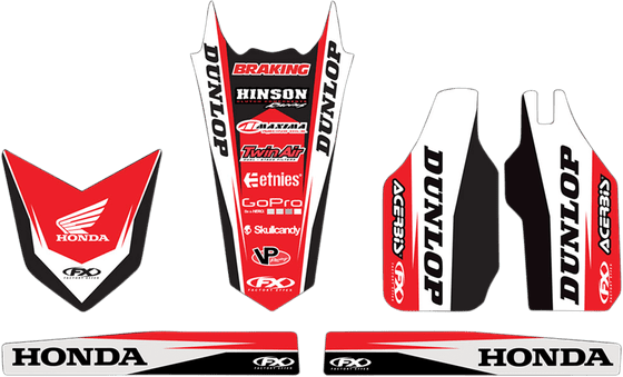 CR 250 R (1997 - 1999) graphic trim kit | FACTORY EFFEX