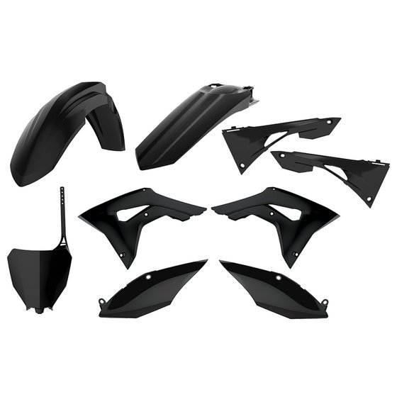 CRF 250 R (2019 - 2020) complete mx body kit black for crf250 18-/450 17- | POLISPORT