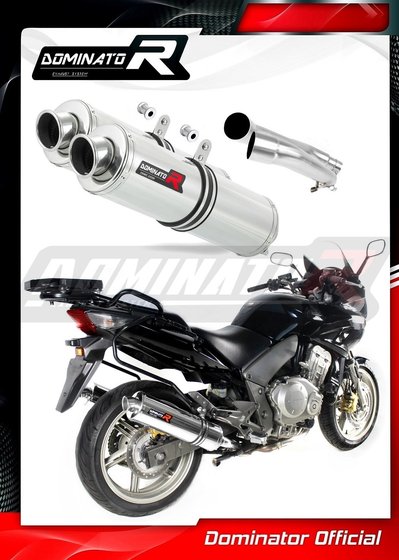 CBF 1000 (2006 - 2009) exhaust silencer round | Dominator