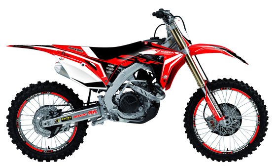 CR 125 R (1998 - 1999) graphic kit with seat cover | BLACKBIRD RACING