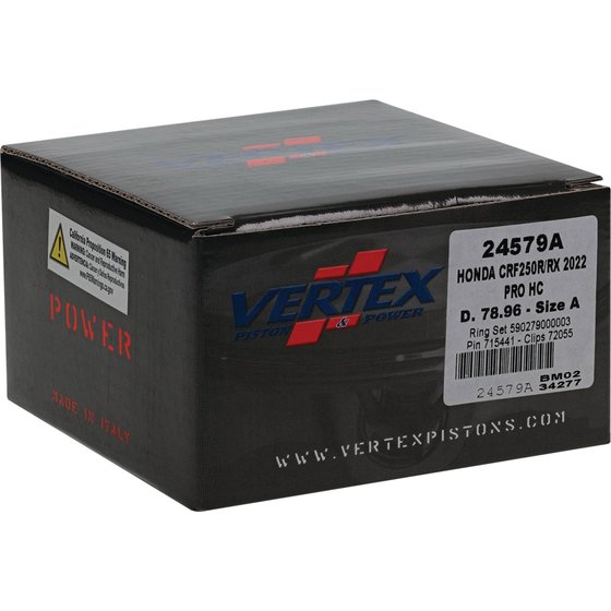 CRF 250 RX (2022 - 2023) forged high compression piston kit | Vertex