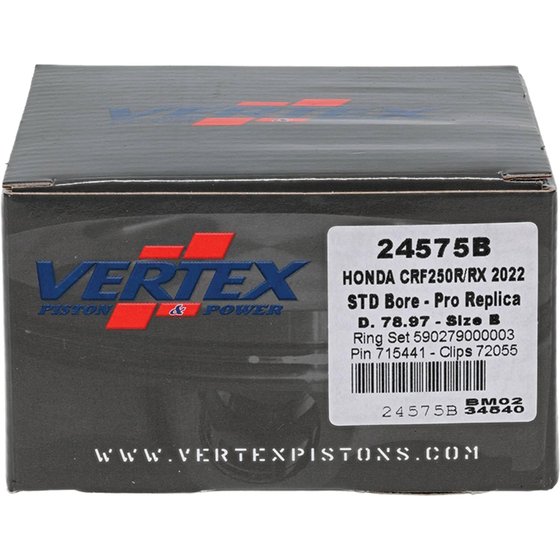 CRF 250 RX (2022 - 2023) forged replica piston kit | Vertex