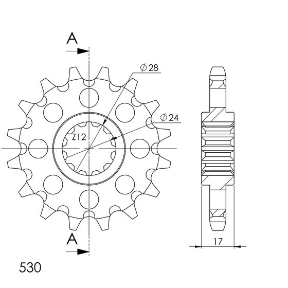 CBR 600 F (1987 - 1996) supersprox / jt front sprocket 295.15 | Supersprox