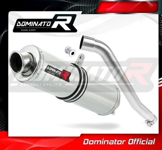 XL 600 V TRANSALP (1987 - 2000) exhaust silencer round | Dominator