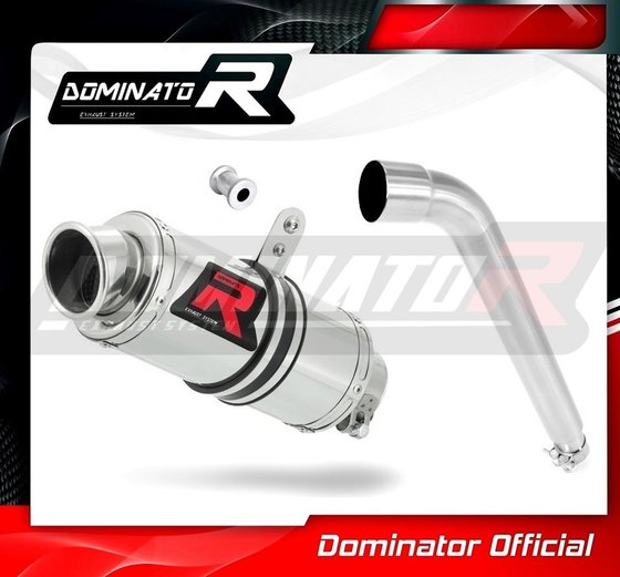 XL 125 V VARADERO (2007 - 2012) exhaust silencer gp1 | Dominator