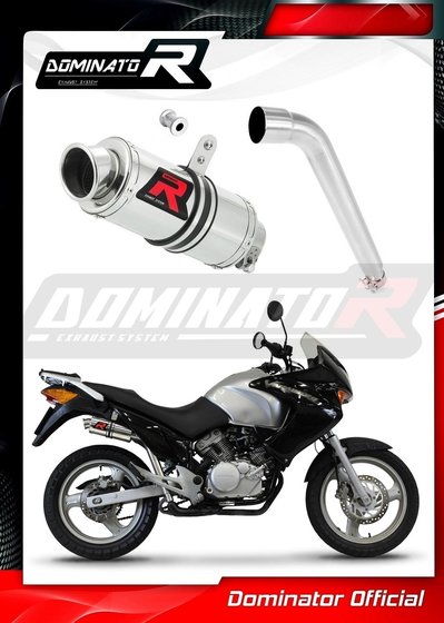 XL 125 V VARADERO (2007 - 2012) exhaust silencer gp1 | Dominator