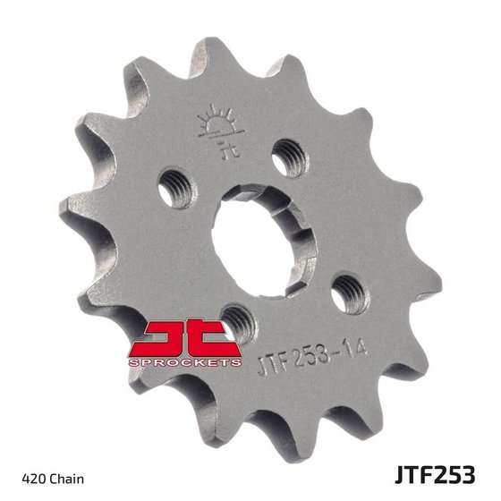 C50 (1970 - 1988) front sprocket 15tooth pitch 420 jtf25315 | JT Sprockets