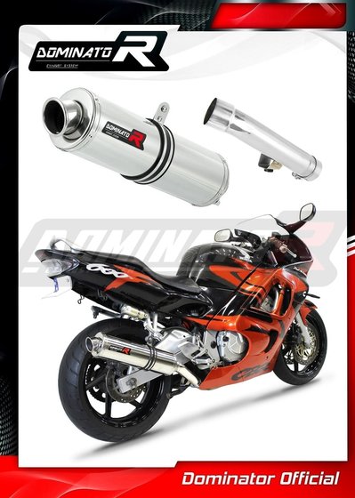 CBR 600 F (1970 - 2022) exhaust silencer st | Dominator