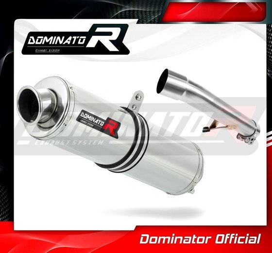 CBF 600 N (2008 - 2013) homologated exhaust silencer round | Dominator