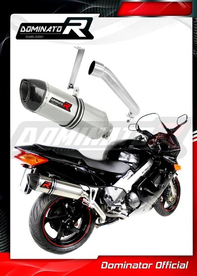 VFR 800 F (1998 - 2001) exhaust silencer hi level hp1 | Dominator