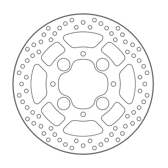 VFR 800 X CROSSRUNNER (2011 - 2015) halo rear brake disc | MOTO-MASTER