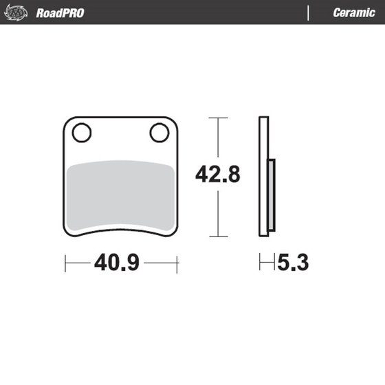 VFR 1200 F (2010 - 2016) ceramic brake pad | MOTO-MASTER