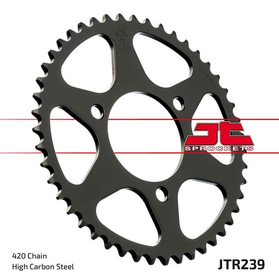 MCX 80 S (1982 - 1987) steel rear sprocket | JT Sprockets