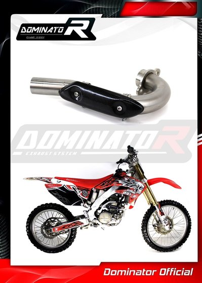 CRF 250 R (2006 - 2009) exhaust header pipe | Dominator