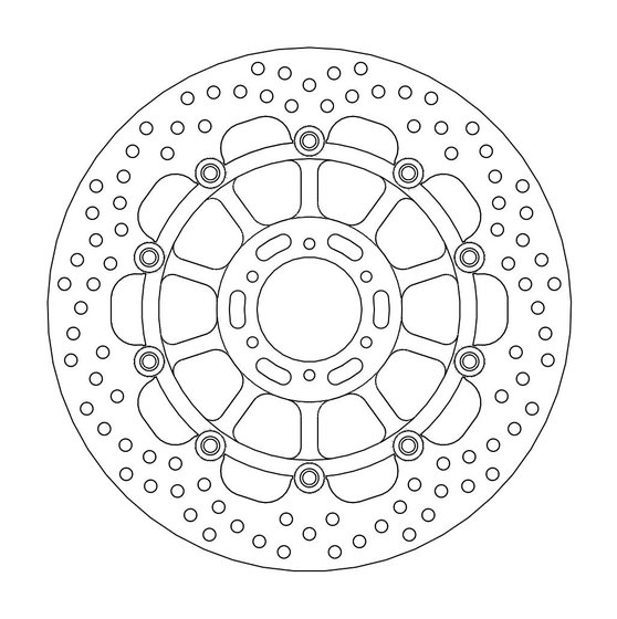 CBR 900 RR FIREBLADE (1992 - 2003) halo floating brake rotor | MOTO-MASTER