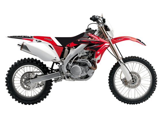 CRF 450 X (2005 - 2016) graphic kit with seat cover for crf450x 4-16 | BLACKBIRD RACING