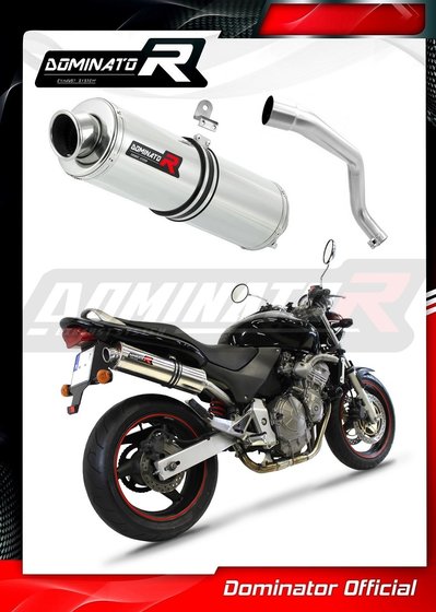 CB 600 F HORNET (1998 - 2002) exhaust silencer round | Dominator