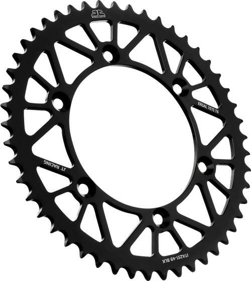 XR 350 R (1983 - 1985) racelite aluminium rear race sprocket | JT Sprockets