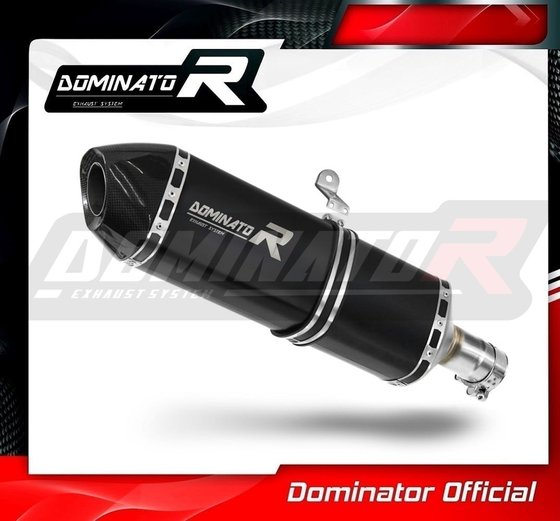 CRF 1000 L AFRICA TWIN (2015 - 2017) exhaust silencer hp7 black | Dominator