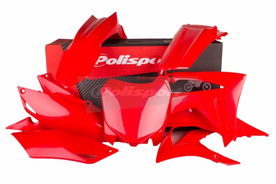 CRF 250 R (2014 - 2018) red body kit for crf250 (2014-2017) | POLISPORT