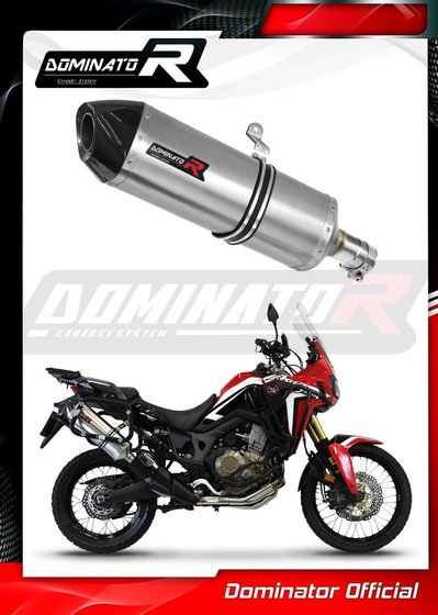 CRF 1000 L AFRICA TWIN (2015 - 2017) exhaust silencer hp7 | Dominator