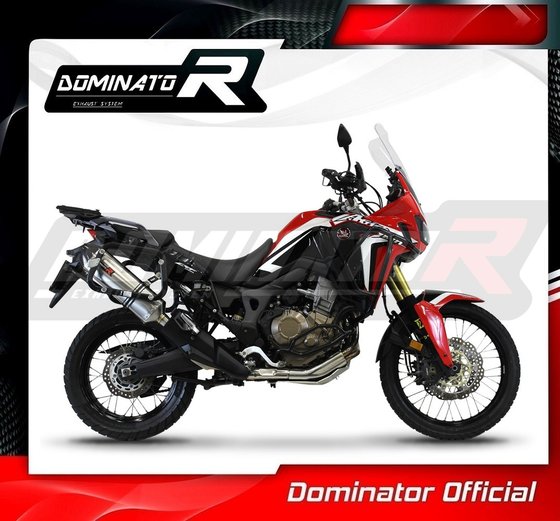 CRF 1000 L AFRICA TWIN (2015 - 2017) exhaust silencer hp7 | Dominator