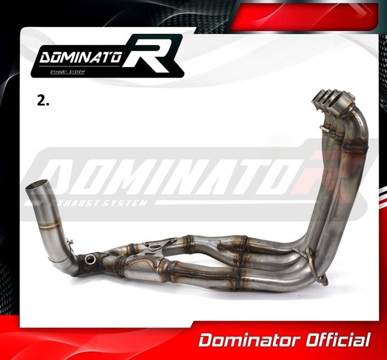 CBR 1000 RR (2004 - 2007) exhaust cat eliminator decat | Dominator