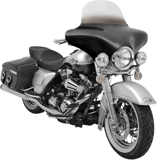 VT 1100 SHADOW (1985 - 2007) black replacement batwing fairing | MEMPHIS SHADES HD