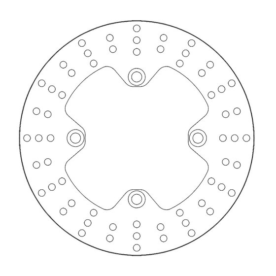 XRV 650 (1988 - 1990) moto-master halo brakedisc rear honda: xlv600/700 transalp, xrv650, cb750, cb900 | MOTO-MASTER