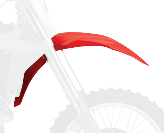 CRF 450 R (2013 - 2017) front fender red | POLISPORT