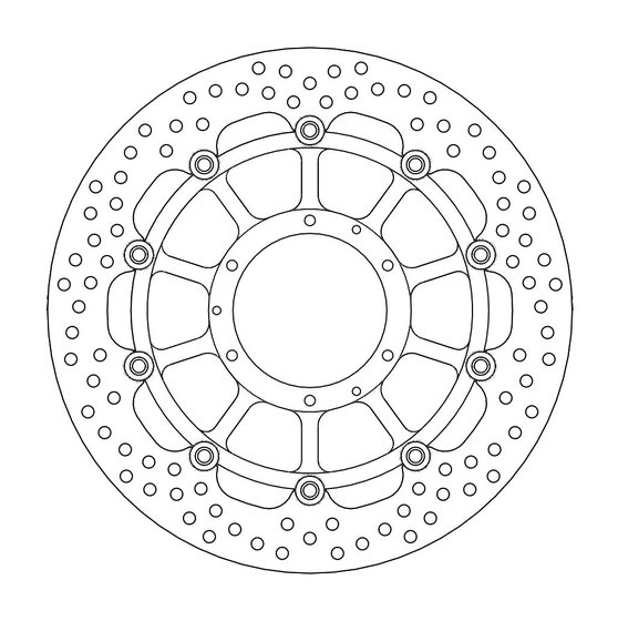 CBR 1000 RR SP (2014 - 2016) halo floating brake rotor | MOTO-MASTER